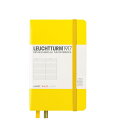 【あす楽】LEUCHTTURM1917 ロイヒトトゥルム ノートブック A6 横罫 レモン 344794 LEUCHTTURM ノート ポケットサイズ プレゼント 母の日