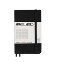 即日発送 LEUCHTTURM1917 ロイヒトトゥルム A6 方眼 ブラック 318898 LEUCHTTURM ノート ポケットサイズ