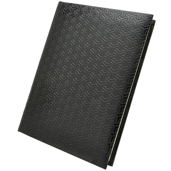 リンデン ノート ウルシック プレーンノート テトラ柄(黒)TP-1 無地ノート 冬ギフト クリスマス