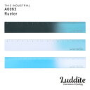 即日発送 ラダイト 定規 THIS INDUSTRIAL A6063 Ruler 15cm Luddite プレゼント 男性 女性 誕生日 使いやすい アルミ製...