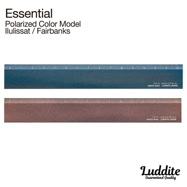 乐天商城 - ラダイト 定規 THIS INDUSTRIAL A6063 Ruler Essential Polarized Color Model 全2色 Luddite 即日発送 プレゼント 父の日