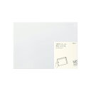 即日発送 MIDORI ミドリ MDノートバッグ A4横型 53309 ノートケース ノート入れ MDノート ビニールバッグ