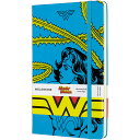 即日発送 モレスキン 限定版 ワンダーウーマン ラージ ブルー 横罫 LEWWQP060B 5181697