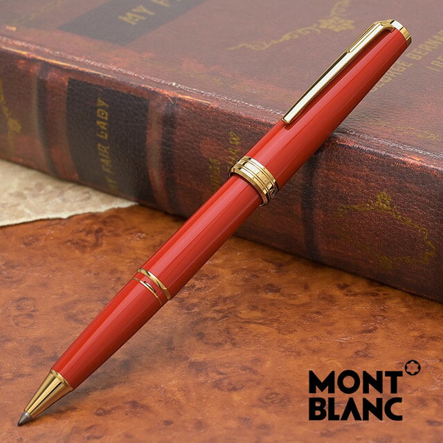 モンブラン ボールペン ボールペン 名入れ モンブラン ローラーボール PIX レッドGT U117654 MONTBLANC