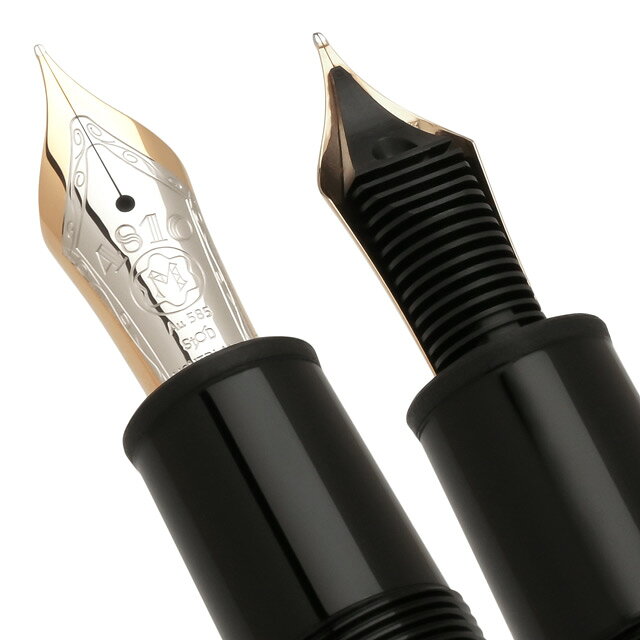 モンブラン 万年筆 マイスターシュテュック プラチナライン ル・グラン P146 ブラック U0002851 MONTBLANC MeisterStuck モンブラン万年筆 名入れ プレゼント 高級 男性 女性 夏ギフト penroom-10033489 ペンハウス 万年筆・ボールペン サンプル画像3