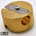 M+R(メビウス+ルパート)鉛筆削り ブラス シャープナー MR-0602