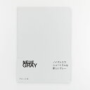 即日発送 NEUE GRAY ノイエグレー ノート プレノートM note A5 無地ノート