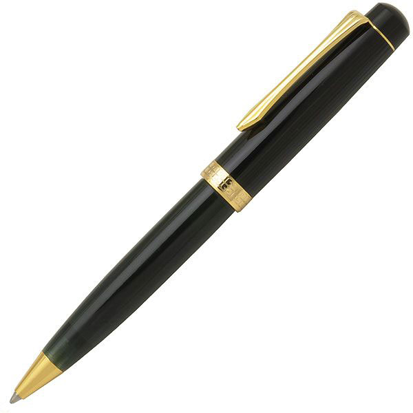 【11/30は最大P5倍!】 即日発送 ボールペン 名入れ Pent〈ペント〉 by 大西製作所 アセテート アークモデル 深緑(しんりょく)の循環 ボールペン...