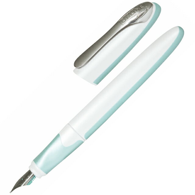 【11/30は最大P5倍!】 オンライン ONLINE 名入れ 万年筆 エアーパステル パステルブルー 201 冬ギフト クリスマス