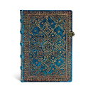 ペーパーブランクス ミディ MIDI 紺碧 PB2680-8 罫線 Paperblanks