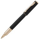 【5th】【パーカー/PARKER】【万年筆、ボールペン、ローラーボールのいずれとも異なる、第5の筆記モード】【文房具ならペンルーム】パーカー　5th　インジェニュイティ　スリム　S11202742　ブラックラバーPGT「ブランド」【送料無料・名入れサービス・ラッピング無料】(20000)