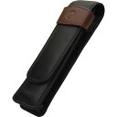 ペリカン ペンケース TG-24 2本用 ブラック/ブラウン ペンケース 革 2本差し PELIKAN 筆箱 本革 フラップペンケース万年筆 プレゼント 男性 ...