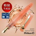万年筆 ペリカン アプリコットアゲート クラシック M200 特別生産品 EF F M B Pelikan オレンジ 鉄ペン 2025年モデル