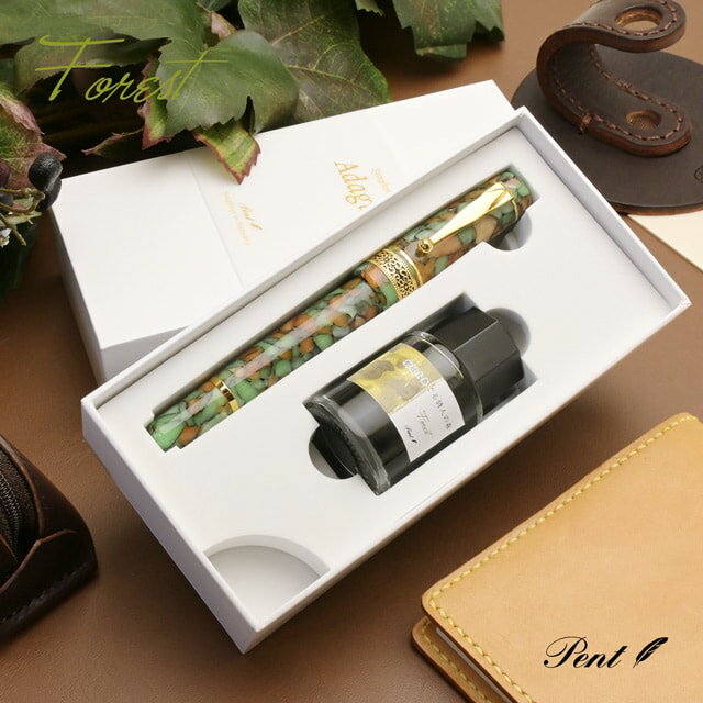 【万年筆 インク】 J.HERBIN エルバン カートリッジインク HB20139 エンパイアグリーン 6本入 【正規品】