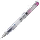名入れ 万年筆 パイロット プレラ色彩逢い スケルトン FPRN-350R-TP ピンク PILOT プレゼント 男性 女性 誕生日