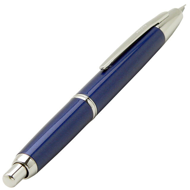 パイロット 万年筆 キャップレス・デシモ FCT-15SR-DL ダークブルーマイカ ノック式万年筆 PILOT パイロット万年筆 名入れ プレゼント 男性 女性 誕生日 夏ギフト penroom-10016490 ペンハウス 万年筆・ボールペン サンプル画像2