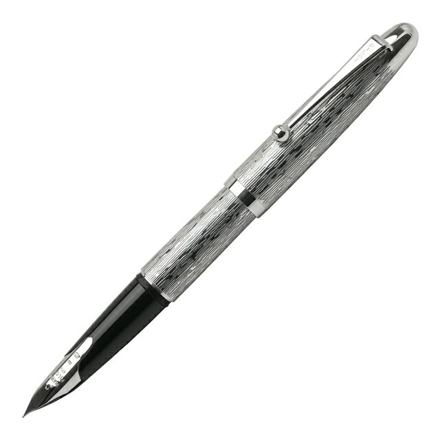 パイロット 万年筆 つむぎ シルバーン FK-5MS-TU-F FK-5MS-TU-M F 細字 M 中字 シルバー 銀色 ギフト PILOT パイロット万年筆 プレゼント スターリングシルバー かっこいい モノトーン 男性 女性 誕生日 2