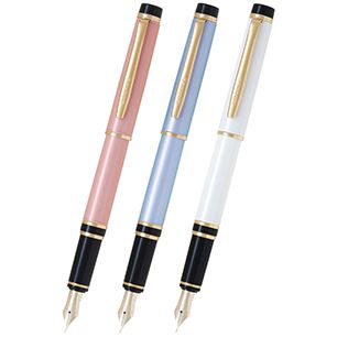 パイロット 万年筆 グランセ ニューコレクション パール FGRC-12SR-PP パールピンク PILOT パイロット万年筆 名入れ プレゼント 14金ペン先 男性 女性 誕生日 夏ギフト penroom-10051130 ペンハウス 万年筆・ボールペン サンプル画像2