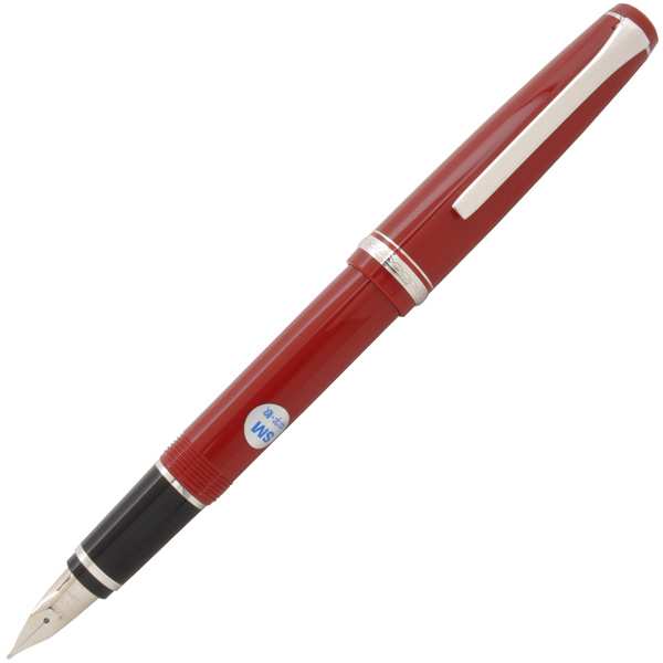 【11/30は最大P5倍!】 パイロット 万年筆 エラボー 樹脂軸 レッド PILOT 名入れ プレゼント 男性 女性 誕生日 冬ギフト クリスマス