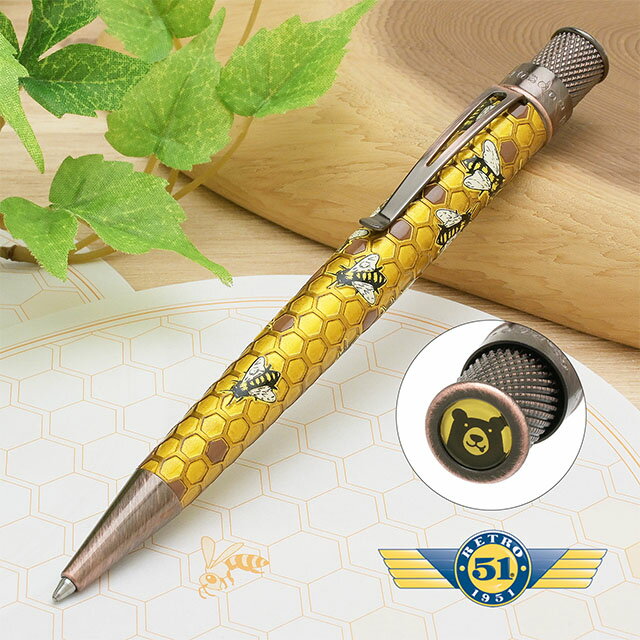 【11/30は最大P5倍!】 ボールペン レトロ1951 トルネード レスキュー バズ RETRO-VBP-1839 RETRO1951 黄色 イエロー ミツバ...