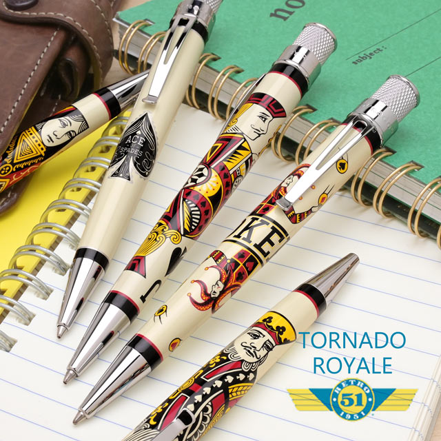 【11/30は最大P5倍!】 ボールペン レトロ51 トルネード ロイヤル RETRO51 冬ギフト クリスマス