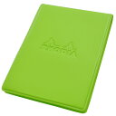 メモ帳 ロディア メモパッド ロディアNo.11インカラー cf11icbm バンブー RHODIA カバー付 ノート メモ 緑色 ちいさいノート