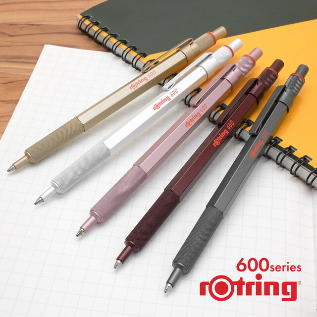 【11/30は最大P5倍!】 名入れ ボールペン ロットリング ロットリング600シリーズ rOtring プレゼント 男性 女性 誕生日 冬ギフト クリスマス