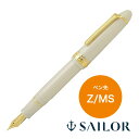 【5/15は最大P5倍!】 名入れ 万年筆 セーラー万年筆 SAILOR プロフィット21 ホワイト ペン先 ズーム 11-2021-710 ミュージック 11...
