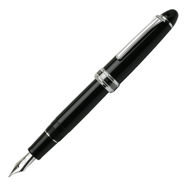 Foto di Naginata Togi Silver Trim Fountain Pen