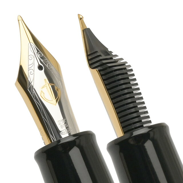 Foto von 1911 KOP Ebonite Naginata-Togi Fountain Pen