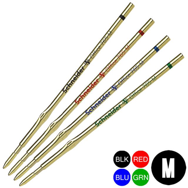 【11/30は最大P5倍!】 即日発送 シュナイダー ボールペン替芯 オフィス 765M 1本入 M(中字)SCHNEIDER 替え芯 X20タイプ K15 冬...