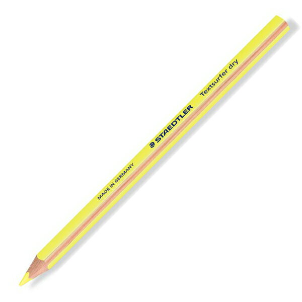 ステッドラー ステッドラー 蛍光色鉛筆 テキストサーファー ドライ 128 64-1 ネオンイエロー 1ダース STAEDTLER