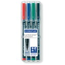 ステッドラー ルモカラーペン 超極細書きS 313WP4 4色セット STAEDTLER プレゼント 男性 女性 誕生日