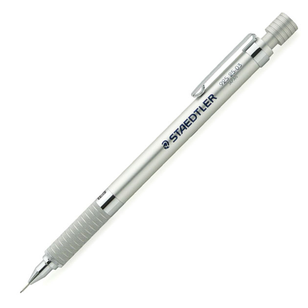 ステッドラー ステッドラー ペンシル 0.3mm シルバーシリーズ STAEDTLER 製図用シャープペンシル X/925 25-03