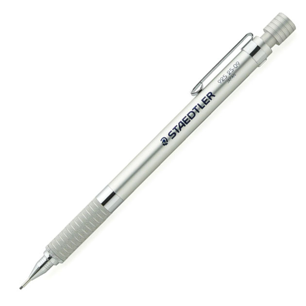 ステッドラー 【5/20は最大P5倍！】ステッドラー ペンシル 0.9mm シルバーシリーズ STAEDTLER 製図用シャープペンシル X/925 25-09