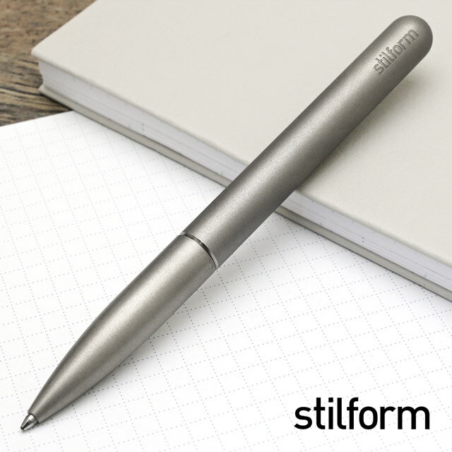 【あす楽】 ボールペン stilform スティルフォーム Pen Titanium Matte 200036