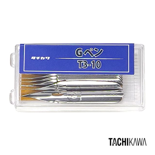 タチカワ ペン先 Gペン 10本入り T3-10