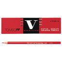 トンボ鉛筆 鉛筆 赤鉛筆 8900-V(朱色)1ダース