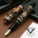 ビスコンティ 万年筆 限定品 ドラゴン V64802 VISCONTI プレゼント 男性 女性 おしゃれ ペン先 M 中字