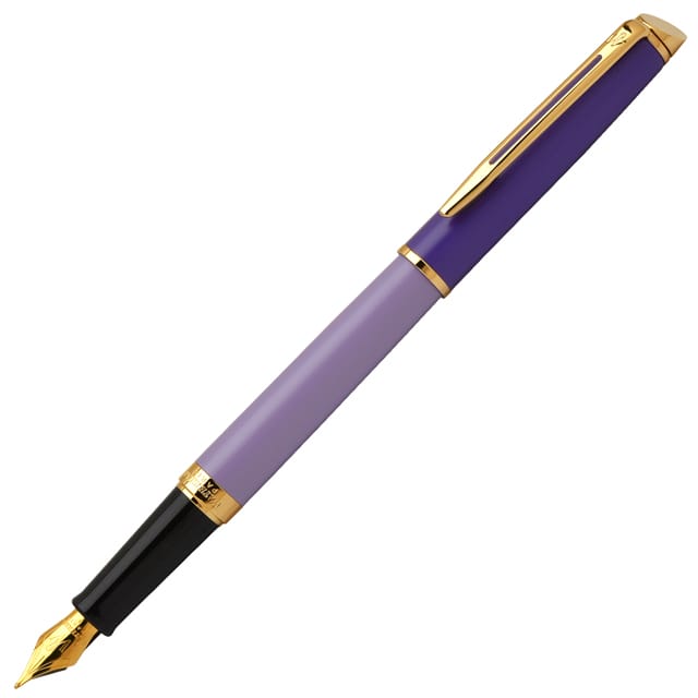 ウォーターマン 万年筆 メトロポリタン エッセンシャル カラーブロッキング GT 全2色 WATERMAN Metropolitan ウォーターマン万年筆 名入れ プレゼント 高級 男性 女性 夏ギフト penroom-10055908 ペンハウス 万年筆・ボールペン サンプル画像2