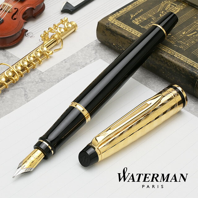 【11/30は最大P5倍!】 名入れ 万年筆 ウォーターマン エキスパート デラックス オペラGT スペシャルエディション WATERMAN パリ オペラ座 音...