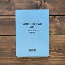 【あす楽】山本紙業 ノートパッド WRITING PAD A5 / TOMOE RIVER MPA5-001 トモエリバー 無地ノート プレゼント 母の日