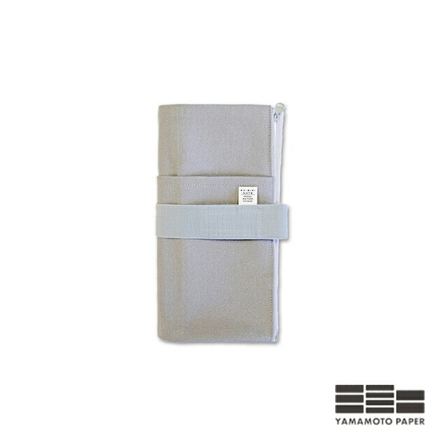 【11/30は最大P5倍!】 即日発送 山本紙業 ノートカバー RO-BIKI NOTE CANVAS COVER クールグレー GA007 ペンケース ロウビ...