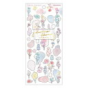 ポイント UP 期間限定 シール ヒーリングブルーム ステッカー PASTEL BOUQUET 212480 カミオジャパン kamiojapan