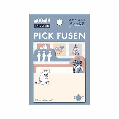 付箋 ムーミン PICK FUSEN タイル 215258 カミオジャパン kamiojapan ◎