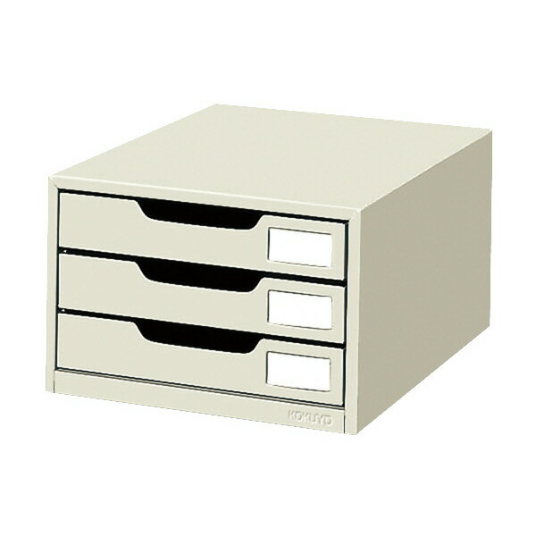 ポイント UP 期間限定 【コクヨ】レタ−ケ−ス片引3段 LC-3M　【】【配送方法は選べません】