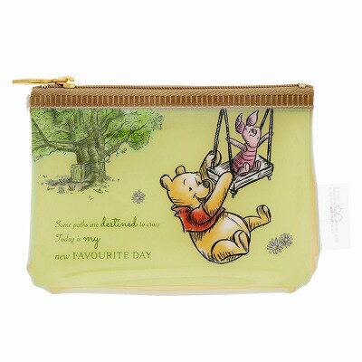 ポイント UP 期間限定 ミニポーチ WTP5 DC G S2314312 Winnie the Pooh 原作デビュー95周年 Disneyzone ディズニー くまのプーさん サンスター 文具