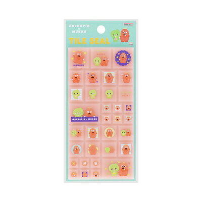 シール ムック タイルシール ガチャピン・ムック S8592420 サンスター文具 sunstar ポイント UP 期間限定のサムネイル