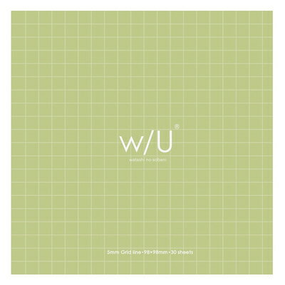 付箋 スクエア ピスタチオグリーン w/U watashi no sobani シリーズ WU-FSTN-S-G ナカバヤシ Nakabayashi ポイント ...