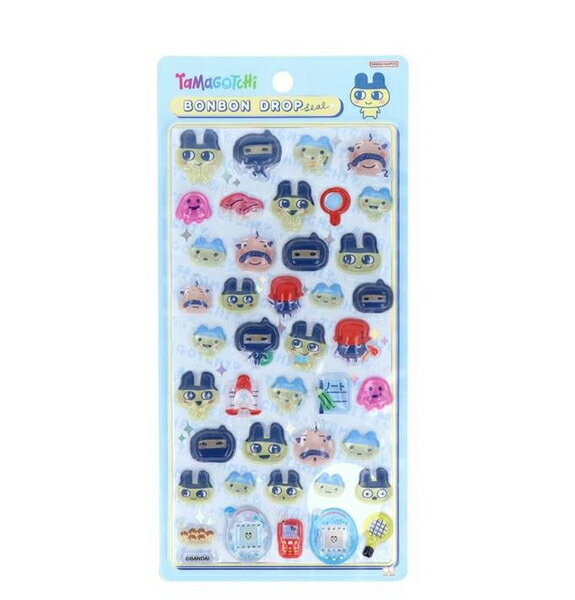 たまごっち ボンボンドロップシール まめっち S8812543 立体 手帳 工作 シール交換 サンスター文具 sunstar ▼▼のサムネイル